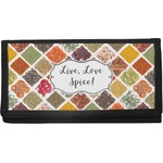 Spices Canvas Checkbook Cover (Personalized)