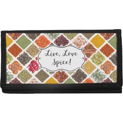 Spices Canvas Checkbook Cover (Personalized)