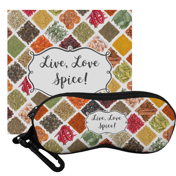 Custom Spices Eyeglass Case & Cloth (Personalized)