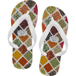 Spices Flip Flops - Small (Personalized)