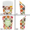 Spices French Fry Favor Box - Front & Back View