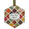 Spices Flat Glass Ornament - Hexagon