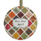 Spices Frosted Glass Ornament - Round