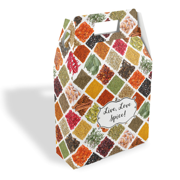 Custom Spices Gable Favor Box