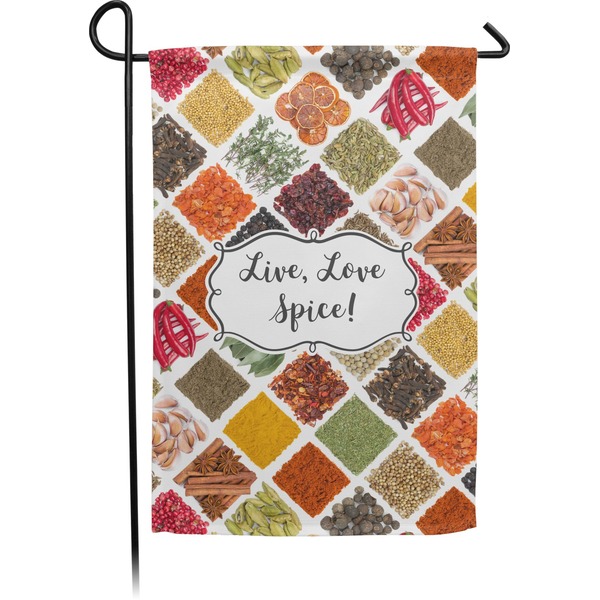 Custom Spices Small Garden Flag - Double Sided