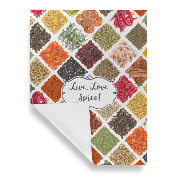 Spices Garden Flags - Large - Single Sided - FRONT FOLDED