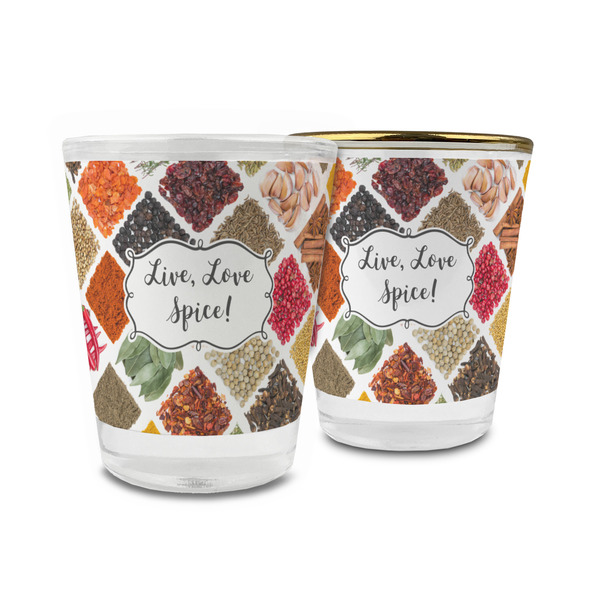 Custom Spices Glass Shot Glass - 1.5 oz