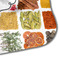 Spices Hooded Baby Towel- Detail Corner