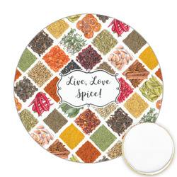 Spices Printed Cookie Topper - Round