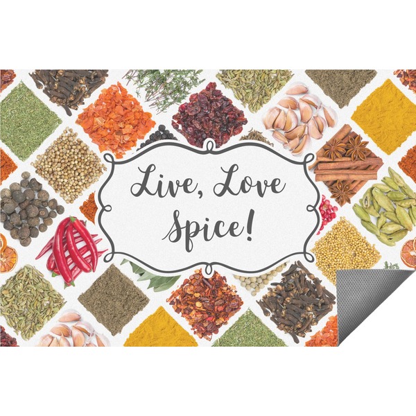 Custom Spices Indoor / Outdoor Rug - 4'x6' (Personalized)