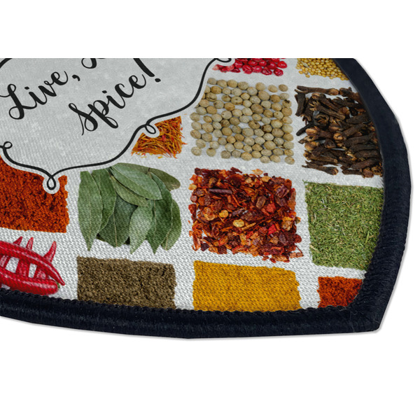 Spices Iron on Shield 3 Detail