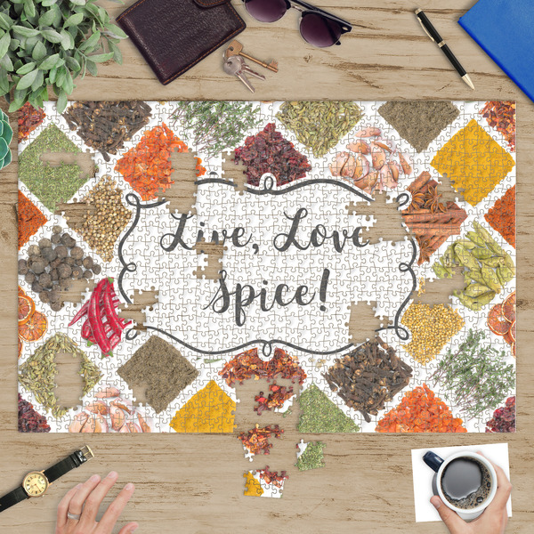 Spices Jigsaw Puzzle 1014 Piece - In Context