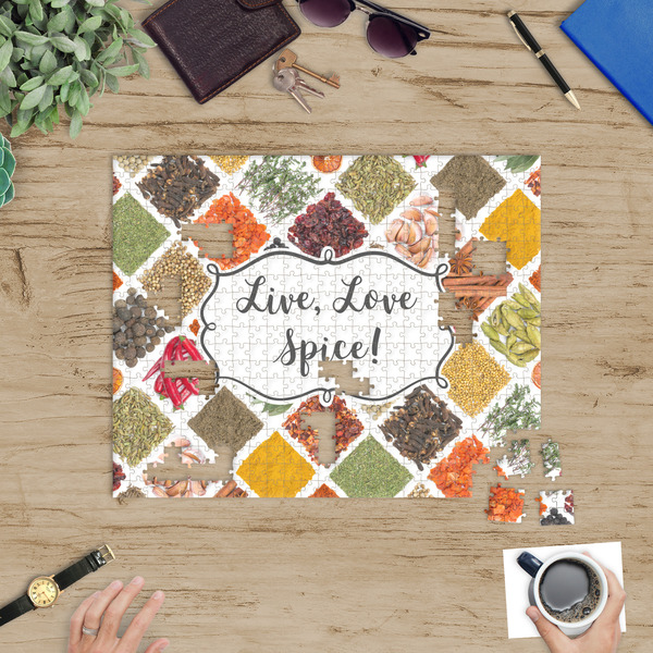 Spices Jigsaw Puzzle 500 Piece - In Context