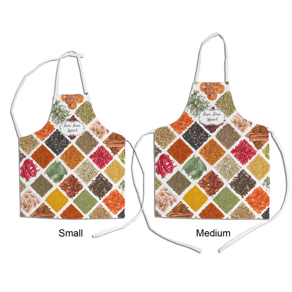 Spices Kid's Aprons - Comparison