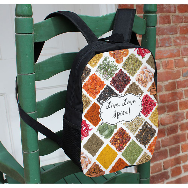 Spices Kids Backpack - In Context