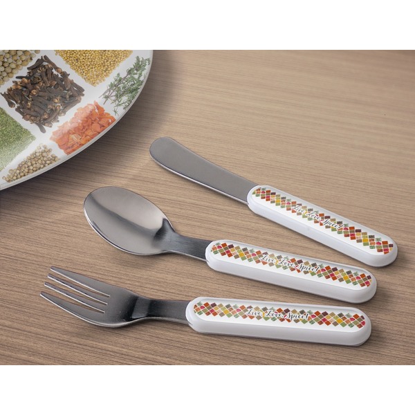 Spices Kids Flatware w/ Plate