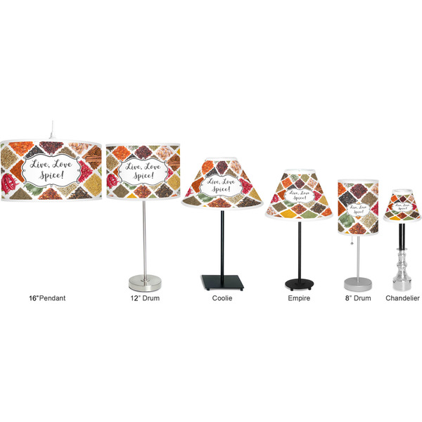 Spices Lamp Full View Size Comparison