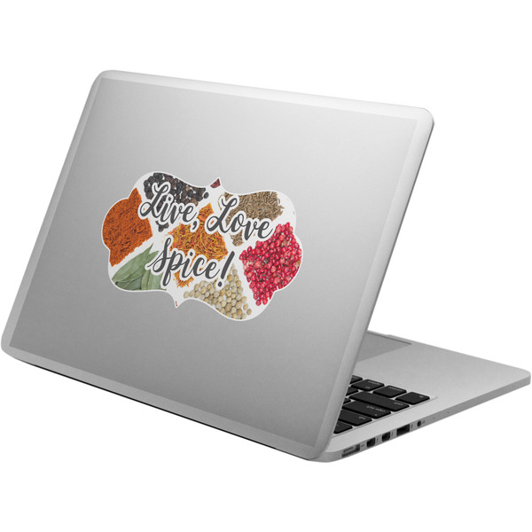Custom Spices Laptop Decal