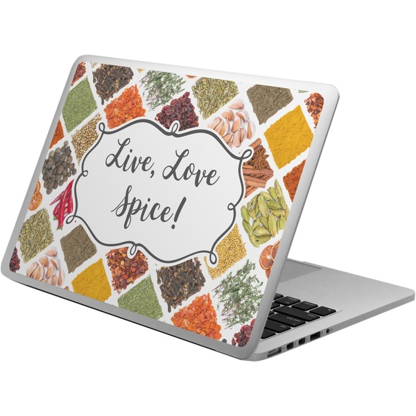 Custom Spices Laptop Skin - Custom Sized (Personalized)