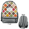 Spices Large Backpack - Gray - Front & Back View