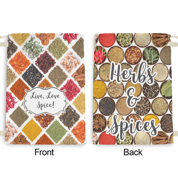 Spices Large Laundry Bag - Front & Back View