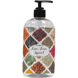 Spices Plastic Soap / Lotion Dispenser (16 oz - Large - Black)