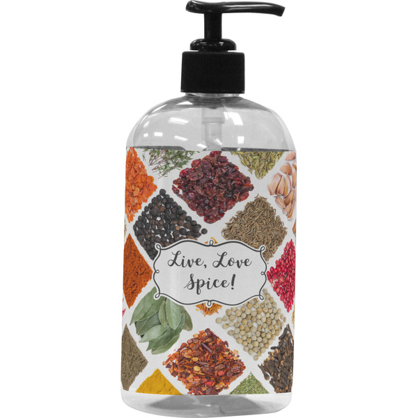 Custom Spices Plastic Soap / Lotion Dispenser (Personalized)