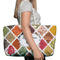 Spices Large Rope Tote Bag - In Context View