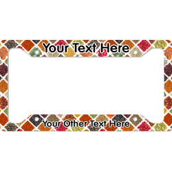 Spices License Plate Frame