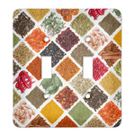 Spices Light Switch Cover (2 Toggle Plate)