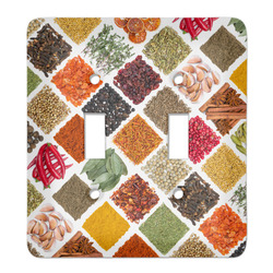 Spices Light Switch Cover (2 Toggle Plate)