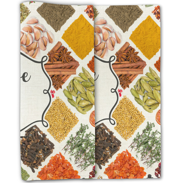 Spices Linen Placemat - Folded Half (double sided)