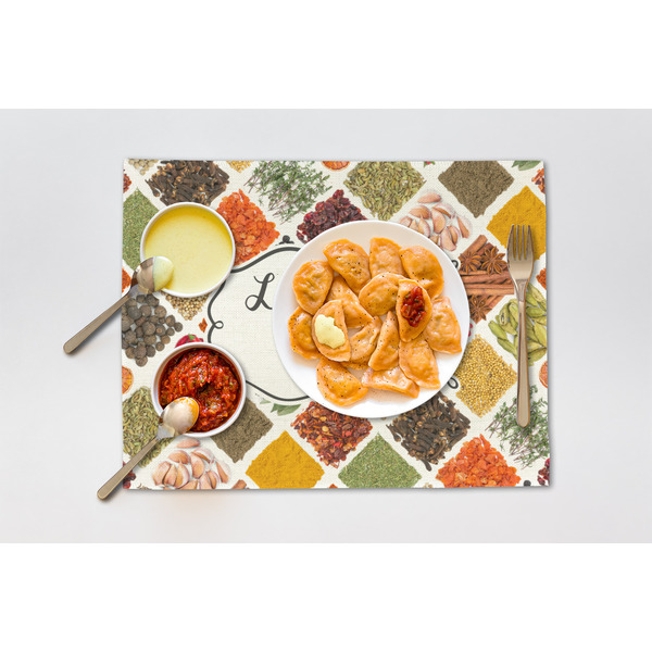 Spices Linen Placemat - Lifestyle (single)