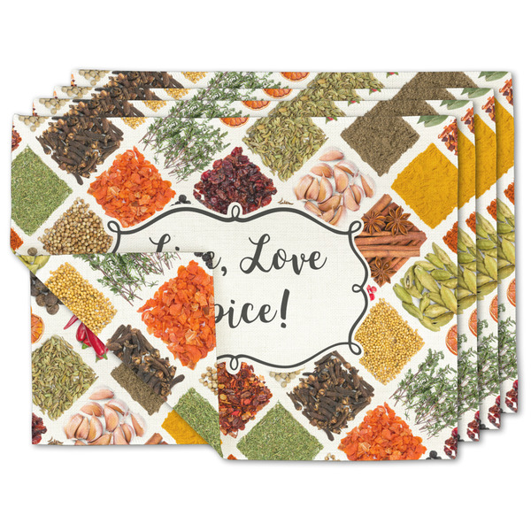 Custom Spices Linen Placemat