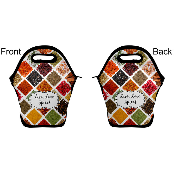 Spices Lunch Bag - Front and Back