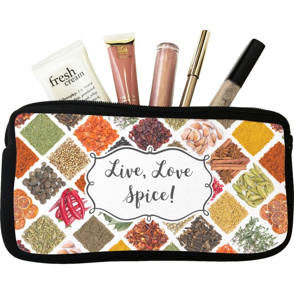 Custom Spices Makeup / Cosmetic Bag - Small (Personalized)