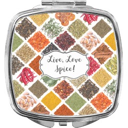 Spices Compact Makeup Mirror (Personalized)