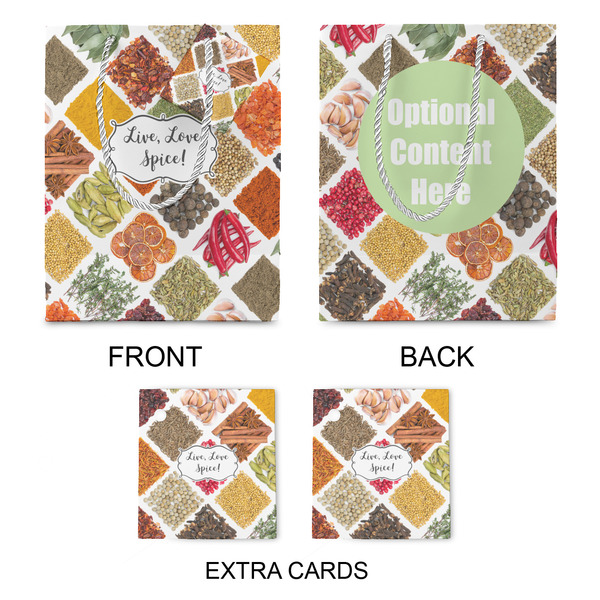 Spices Medium Gift Bag - Approval