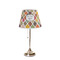 Spices Poly Film Empire Lampshade - On Stand