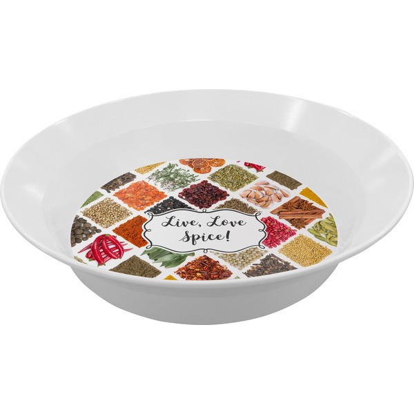 Custom Spices Melamine Bowl - 12 oz (Personalized)