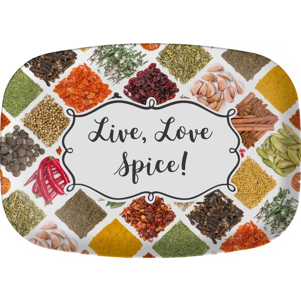 Custom Spices Melamine Platter (Personalized)