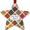 Spices Metal Star Ornament - Front