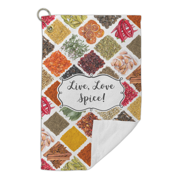 Spices Microfiber Golf Towels Small - FRONT FOLDED