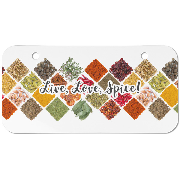 Custom Spices Mini/Bicycle License Plate (2 Holes)