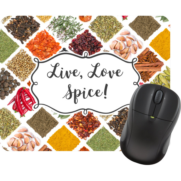 Custom Spices Rectangular Mouse Pad (Personalized)