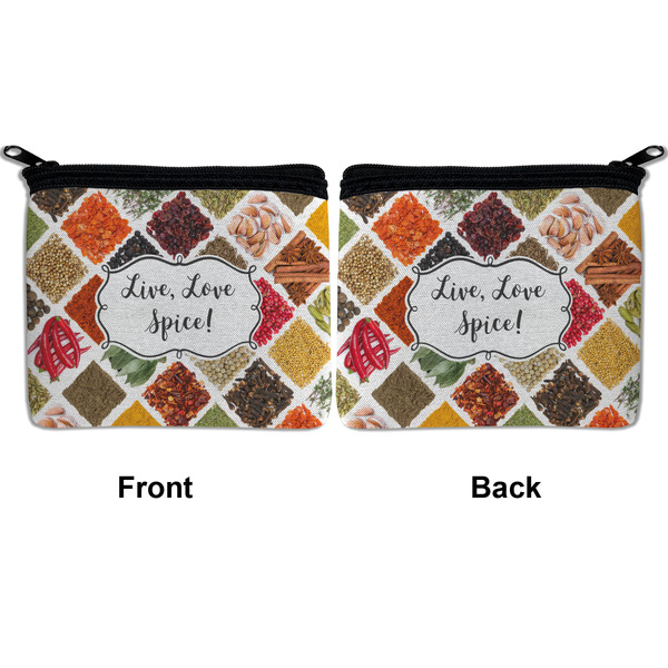 Spices Neoprene Coin Purse - Front & Back (APPROVAL)