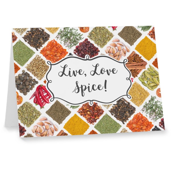 Custom Spices Note cards (Personalized)