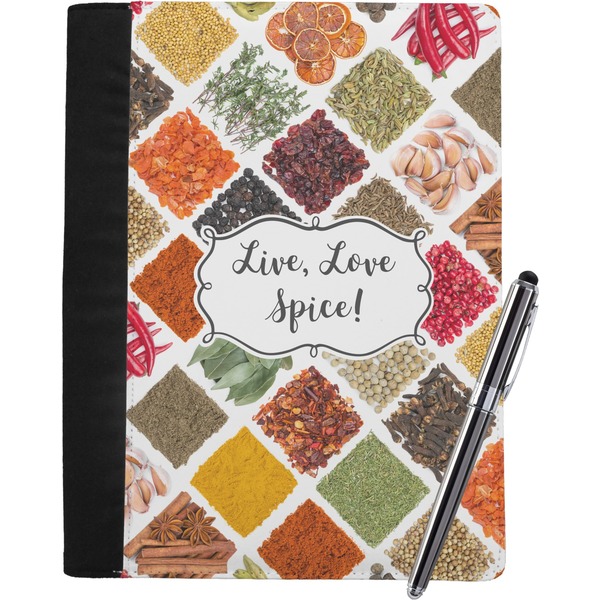 Custom Spices Notebook Padfolio - Large