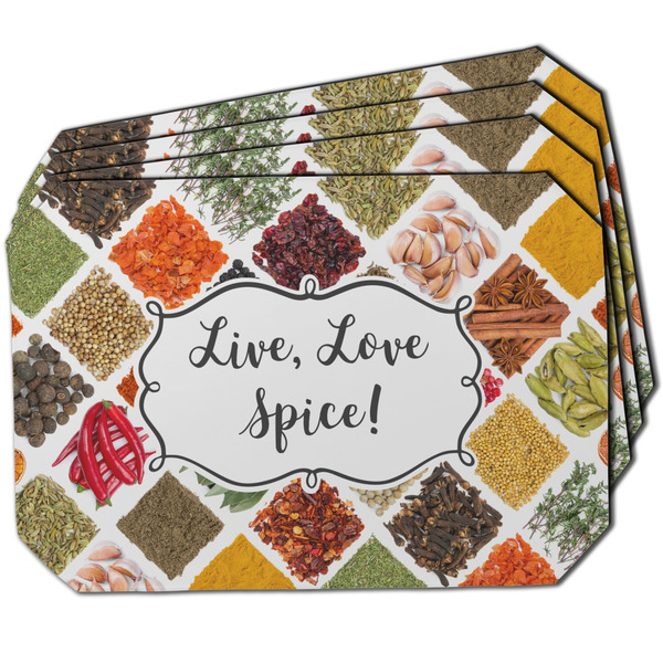 Custom Spices Dining Table Mat - Octagon