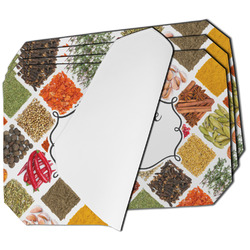 Spices Dining Table Mat - Octagon - Set of 4 (Single-Sided)